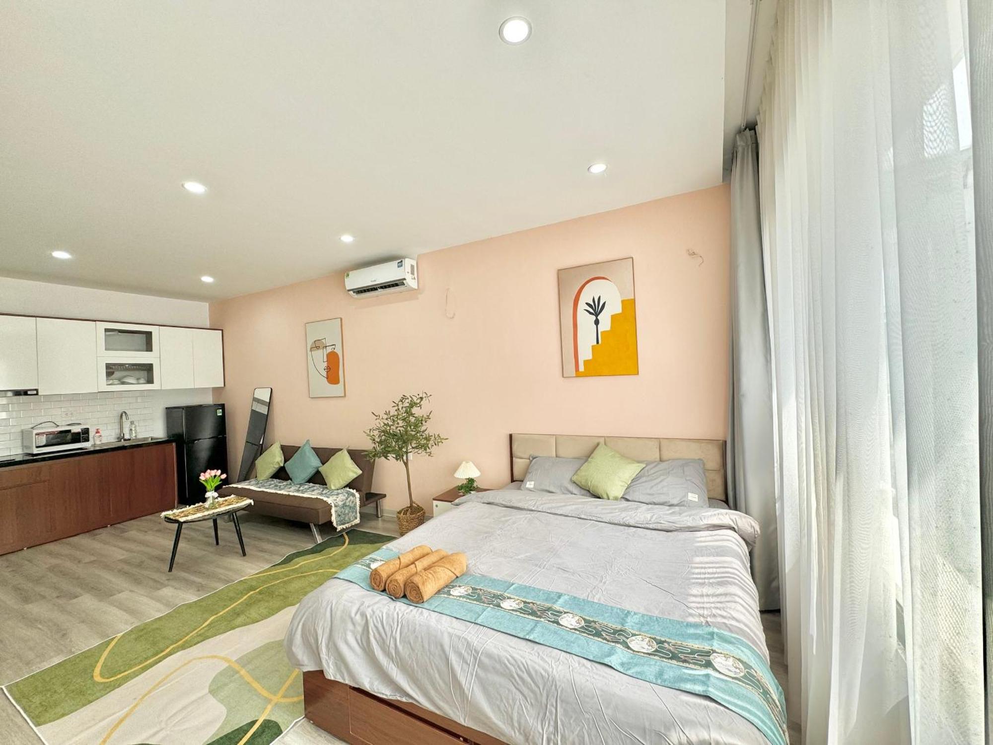 האנוי Modern & Comfy Apartment מראה חיצוני תמונה